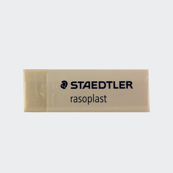 STAEDTLER Kunststoff-Radierer rasoplast, weiß