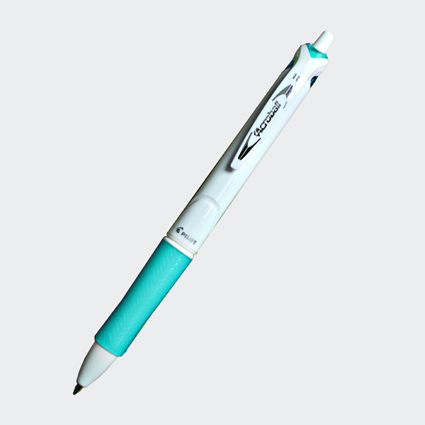 PILOT Druckkugelschreiber ACROBALL PURE WHITE, grün